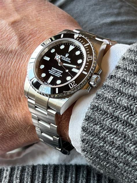 rolex submariner no date black dial|Rolex Submariner no date 2022.